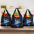 Polynesian Tala Manta Ray Grocery Bag Nowhere You Could Go That I Won't Be With You - Polynesian Pride