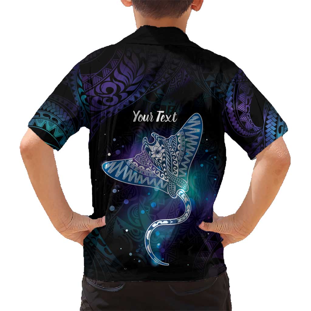 Polynesian Tala Manta Ray Hawaiian Shirt Nowhere You Could Go That I Won't Be With You - Polynesian Pride