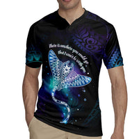 Polynesian Tala Manta Ray Rugby Jersey Nowhere You Could Go That I Won't Be With You LT7 - Polynesian Pride