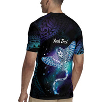 Polynesian Tala Manta Ray Rugby Jersey Nowhere You Could Go That I Won't Be With You LT7 - Polynesian Pride