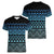 Maori Niho Taniwha Te Wheiao Women V-Neck T-Shirt Moana Blue - Polynesian Pride