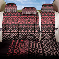 Maori Niho Taniwha Te Wheiao Back Car Seat Cover Terracotta - Polynesian Pride
