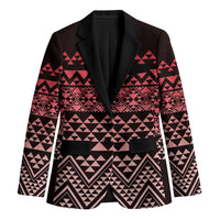 Maori Niho Taniwha Te Wheiao Blazer Terracotta - Polynesian Pride