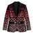 Maori Niho Taniwha Te Wheiao Blazer Terracotta - Polynesian Pride