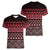 Maori Niho Taniwha Te Wheiao Women V-Neck T-Shirt Terracotta - Polynesian Pride