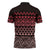 Maori Niho Taniwha Te Wheiao Zipper Polo Shirt Terracotta - Polynesian Pride
