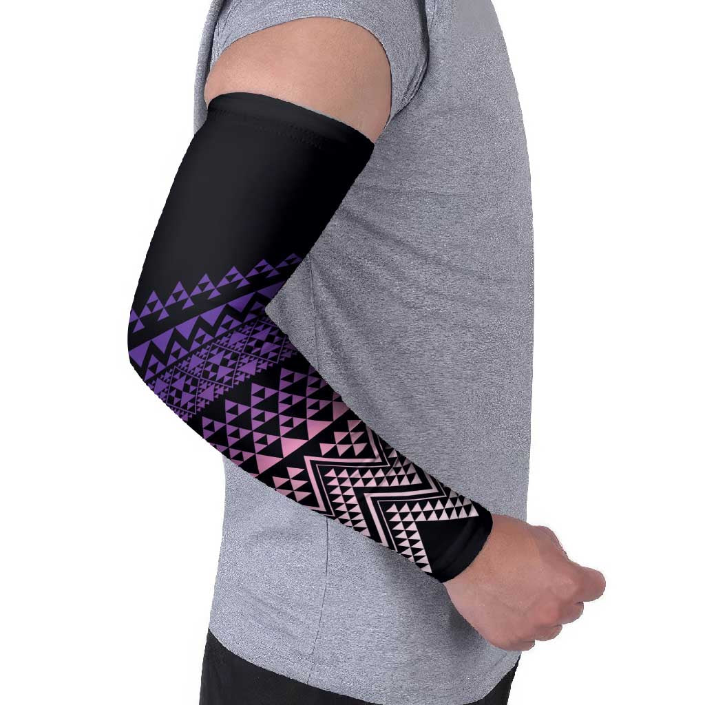 Maori Niho Taniwha Te Wheiao Arm Sleeves Waiporoporo - Polynesian Pride