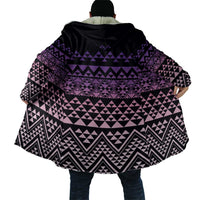 Maori Niho Taniwha Te Wheiao Cloak Waiporoporo - Polynesian Pride