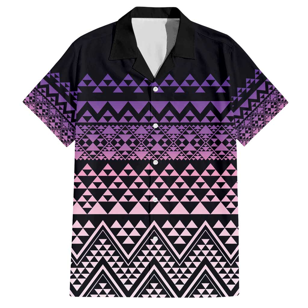 Maori Niho Taniwha Te Wheiao Hawaiian Shirt Waiporoporo - Polynesian Pride
