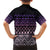 Maori Niho Taniwha Te Wheiao Kid Hawaiian Shirt Waiporoporo - Polynesian Pride
