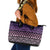 Maori Niho Taniwha Te Wheiao Leather Tote Bag Waiporoporo - Polynesian Pride