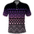 Maori Niho Taniwha Te Wheiao Polo Shirt Waiporoporo - Polynesian Pride