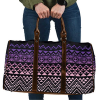 Maori Niho Taniwha Te Wheiao Travel Bag Waiporoporo - Polynesian Pride