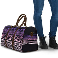 Maori Niho Taniwha Te Wheiao Travel Bag Waiporoporo - Polynesian Pride