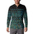 Maori Niho Taniwha Te Wheiao Button Sweatshirt Paua Shell - Polynesian Pride