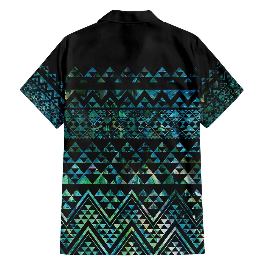 Maori Niho Taniwha Te Wheiao Hawaiian Shirt Paua Shell - Polynesian Pride