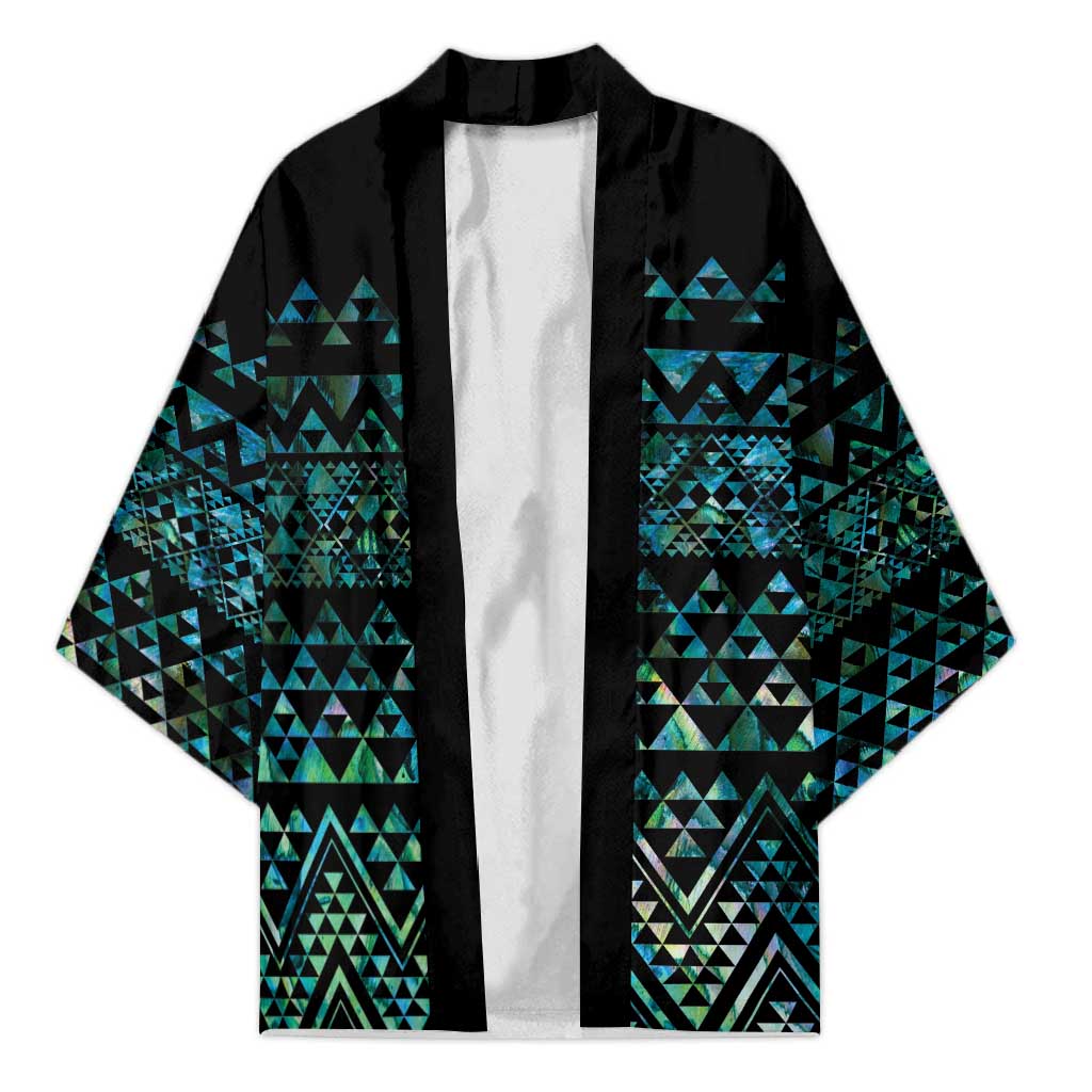 Maori Niho Taniwha Te Wheiao Kimono Paua Shell - Polynesian Pride