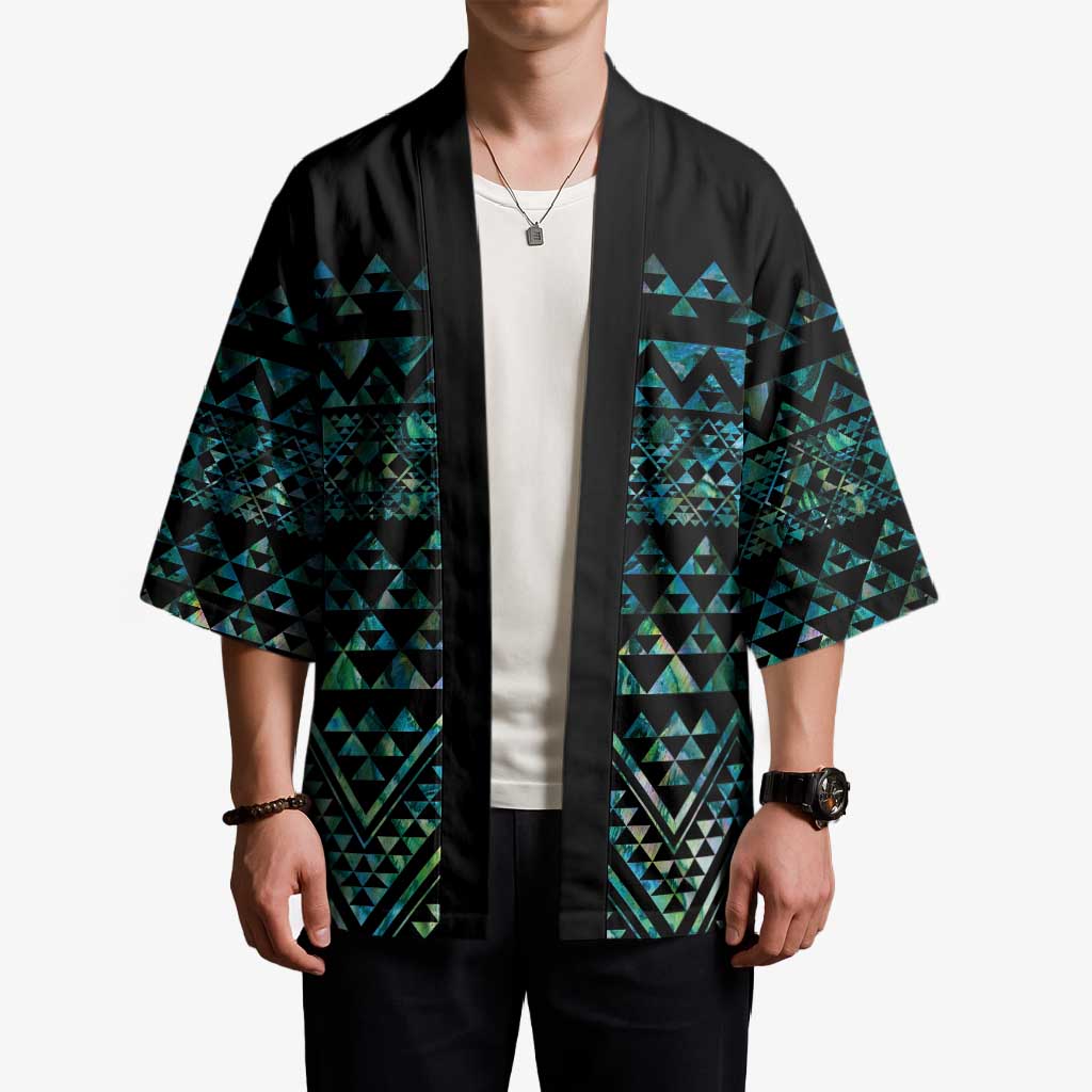 Maori Niho Taniwha Te Wheiao Kimono Paua Shell - Polynesian Pride