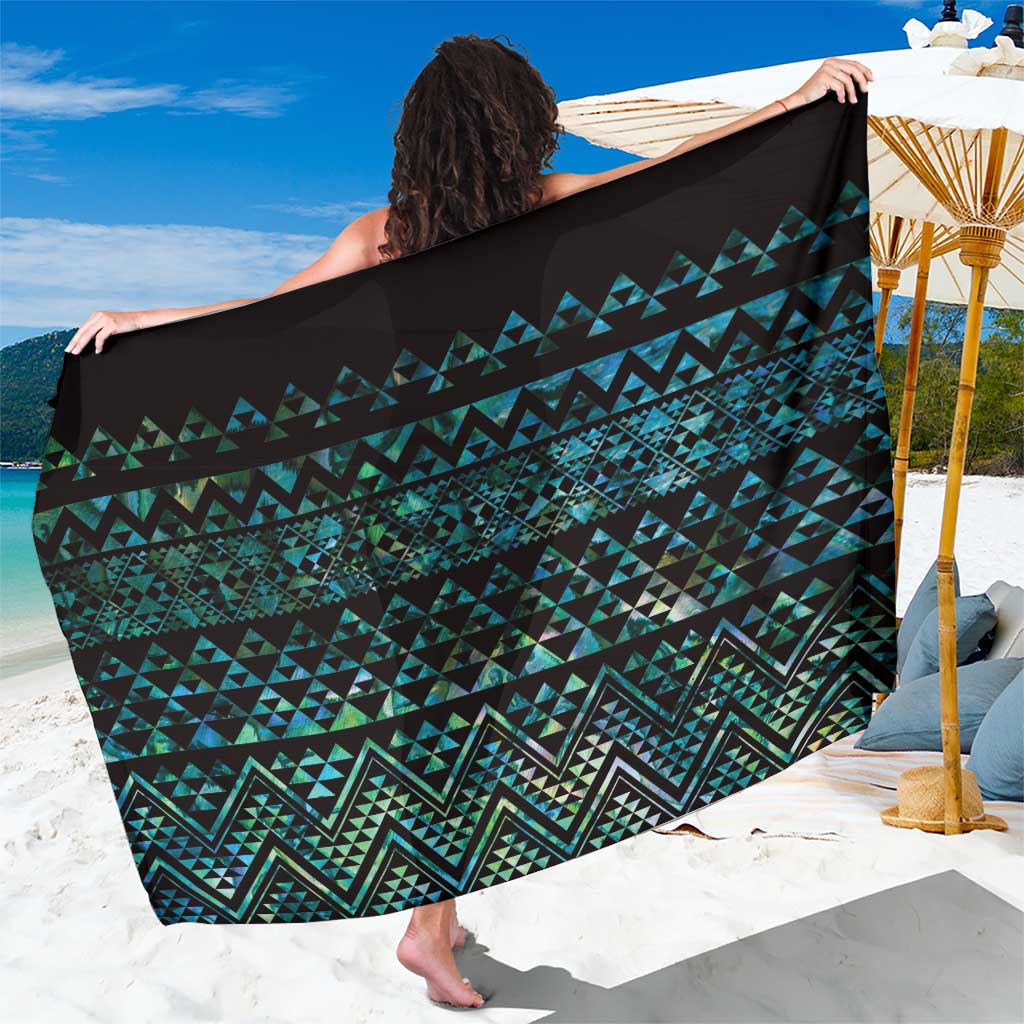 Maori Niho Taniwha Te Wheiao Sarong Paua Shell - Polynesian Pride