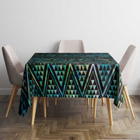 Maori Niho Taniwha Te Wheiao Tablecloth Paua Shell - Polynesian Pride