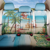 Tropical Christmas Funny Santa Back Car Seat Cover Beach Vacation LT7 One Size Multicolor - Polynesian Pride