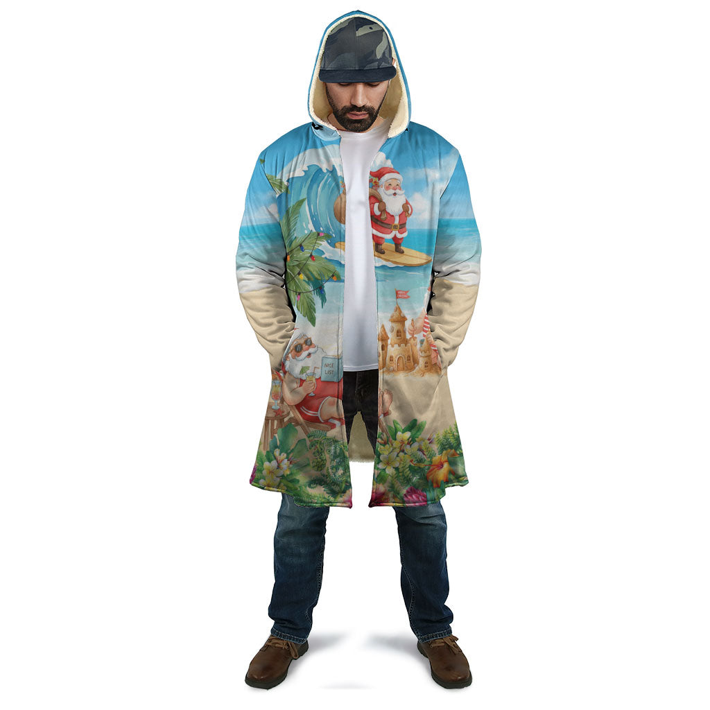 Tropical Christmas Funny Santa Cloak Beach Vacation LT7 - Polynesian Pride