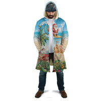 Tropical Christmas Funny Santa Cloak Beach Vacation LT7 - Polynesian Pride