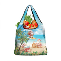 Tropical Christmas Funny Santa Grocery Bag Beach Vacation LT7 1-pack One Size Multicolor - Polynesian Pride