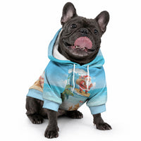 Tropical Christmas Funny Santa Pet Hoodie Beach Vacation LT7 - Polynesian Pride