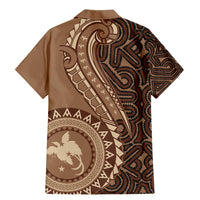 Papua New Guinea Oro Tapa Motif Family Matching Mermaid Dress and Hawaiian Shirt Classic LT7 - Polynesian Pride