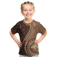 Papua New Guinea Oro Tapa Motif Kid T Shirt Classic
