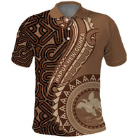 Papua New Guinea Oro Tapa Motif Polo Shirt Classic