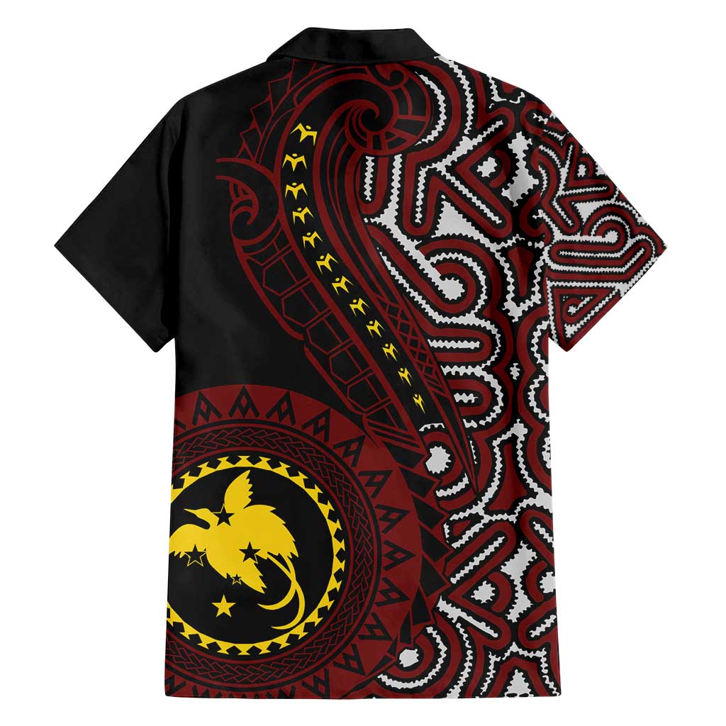 Papua New Guinea Oro Tapa Motif Family Matching Long Sleeve Bodycon Dress and Hawaiian Shirt Special LT7 - Polynesian Pride