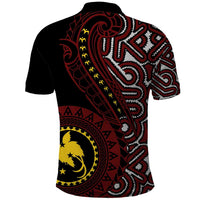Papua New Guinea Oro Tapa Motif Polo Shirt Special