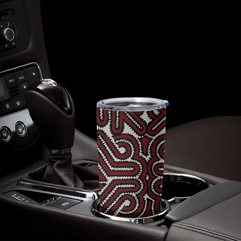 Papua New Guinea Oro Tapa Motif Tumbler Cup Special