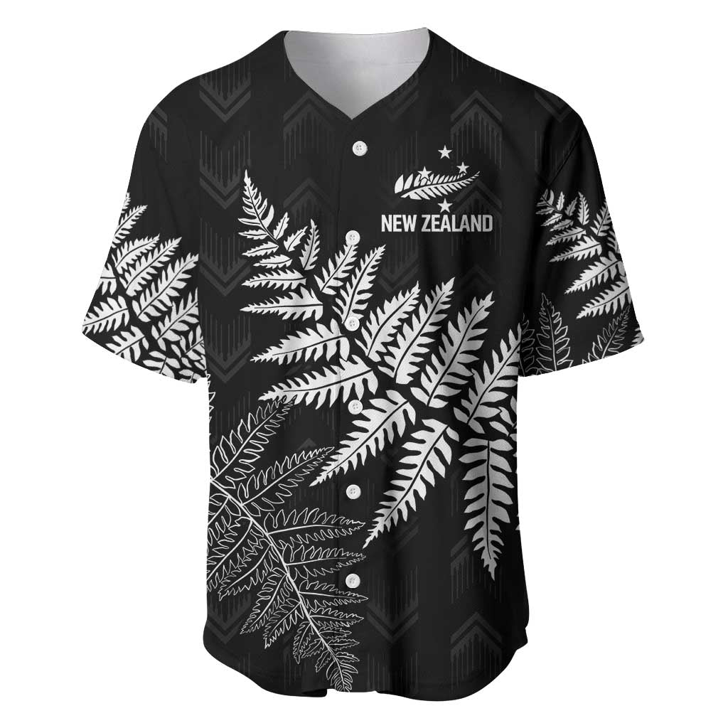 New Zealand Lawn Bowls Personalized Baseball Jersey Wrap-Around Silver Fern - Polynesian Pride