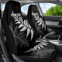 New Zealand Lawn Bowls Personalized Car Seat Cover Wrap-Around Silver Fern - Polynesian Pride