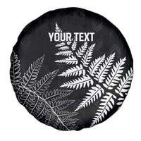 New Zealand Lawn Bowls Personalized Spare Tire Cover Wrap-Around Silver Fern - Polynesian Pride