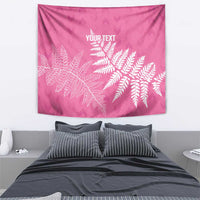 New Zealand Lawn Bowls Breast Cancer Personalized Tapestry Wrap-Around Silver Fern - Polynesian Pride