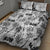Aloha Vintage Quilt Quilt Bed Set Hawaiian Seamless - White LT7 - Polynesian Pride