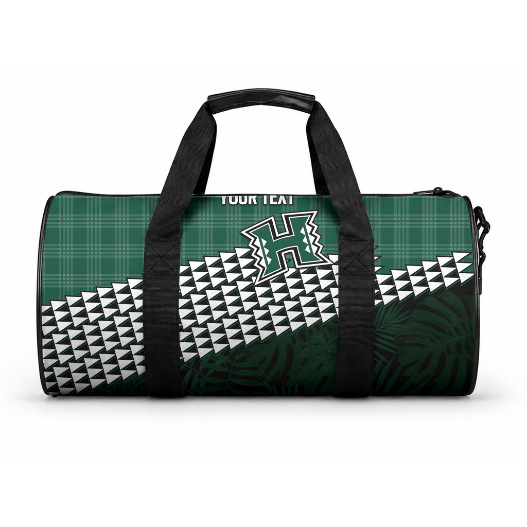 Rainbow Warriors Hawaii Personalized Palaka Duffle Bag