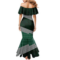 Rainbow Warriors Hawaii Personalized Palaka Mermaid Dress - Polynesian Pride