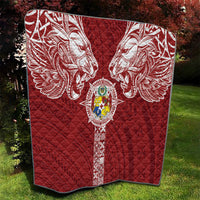 Tonga Independence Day Quilt Tongatapu Lion Ngatu Motifs