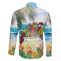 It's 5 o'clock Somewhere Family Matching Summer Maxi Dress and Hawaiian Shirt Beach Party - Polynesian Pride