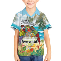 It's 5 o'clock Somewhere Hawaiian Shirt Beach Party - Polynesian Pride