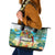 It's 5 o'clock Somewhere Leather Tote Bag Beach Party - Polynesian Pride