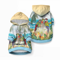 It's 5 o'clock Somewhere Pet Hoodie Beach Party LT7 Pullover Colorful - Polynesian Pride