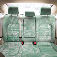 Aloha Hawaii Turtles Floral Back Car Seat Cover Seafoam Marbles Glaze