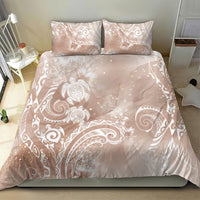Aloha Hawaii Turtles Floral Bedding Set Taupe Marbles Glaze