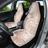 Aloha Hawaii Turtles Floral Car Seat Cover Taupe Marbles Glaze